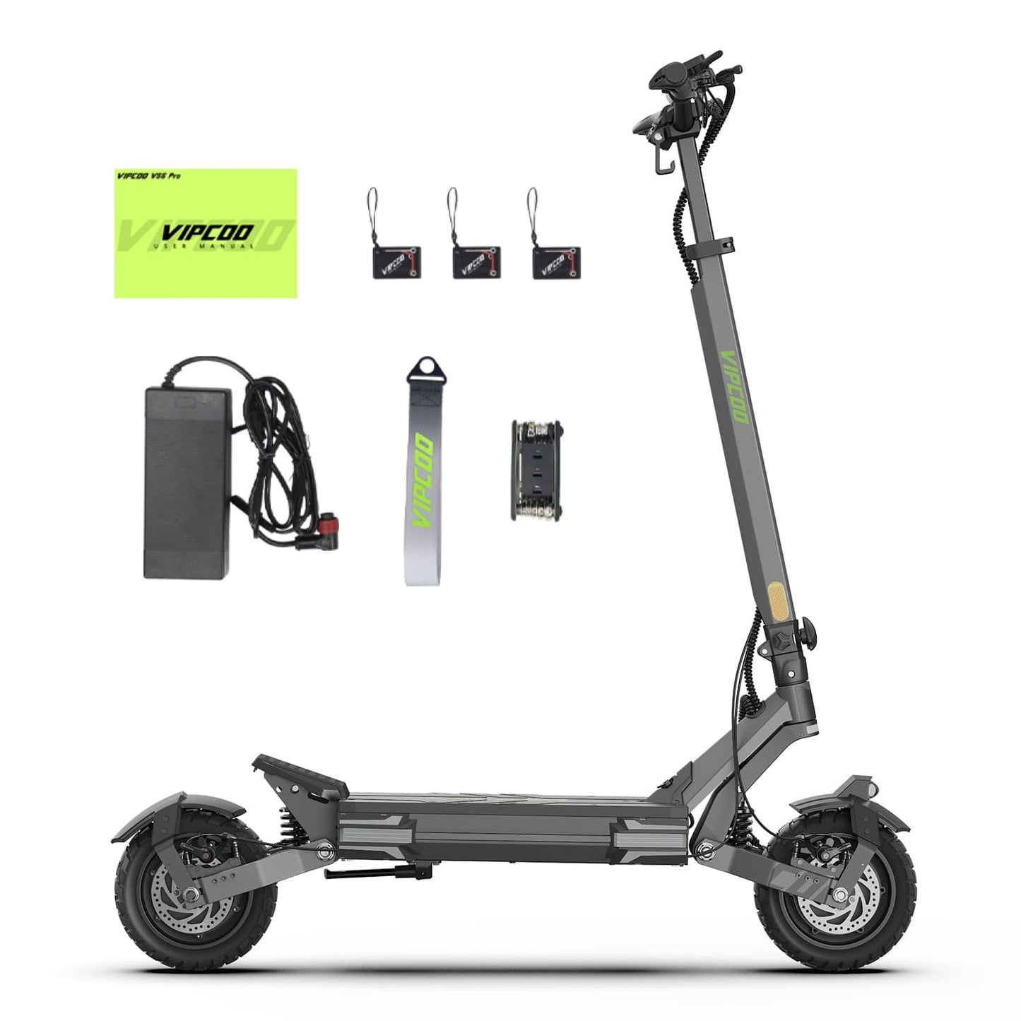 VIPCOO VS6 Pro 2400W Dual Motor Electric Scooter
