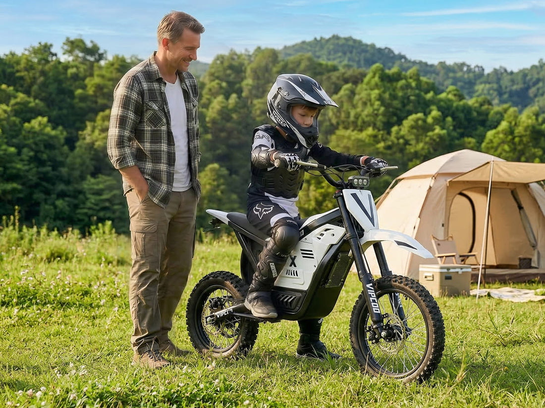 VIPCOO H2 Electric Dirt Bike: The Perfect Entry to Off-Road Adventures for Teens (12+)