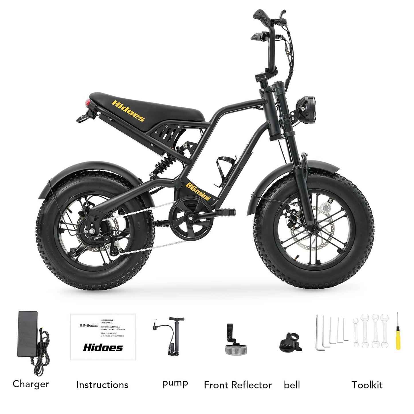 Hidoes B6 Mini Electric Bike for Teens