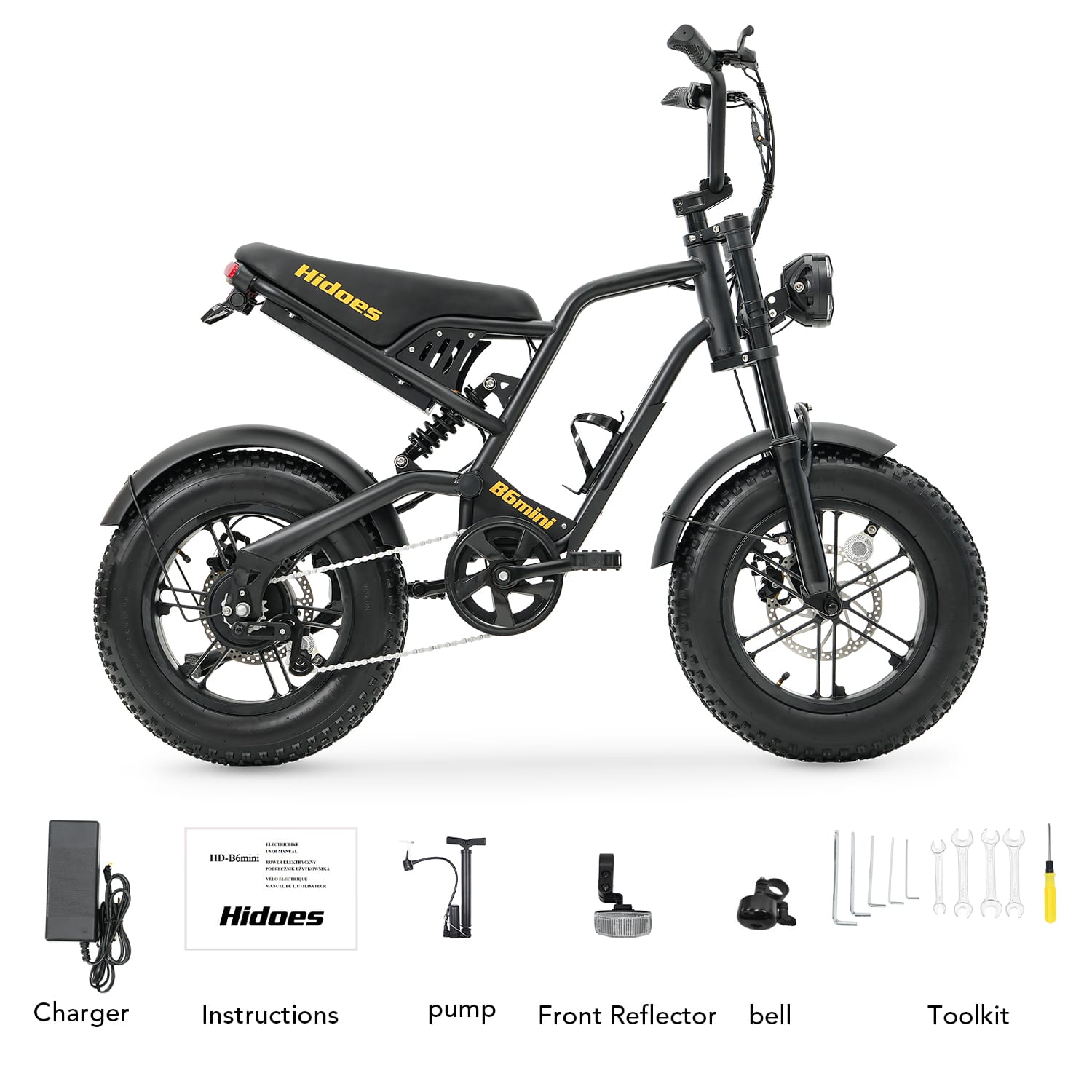 Hidoes B6 Mini Electric Bike for Teens