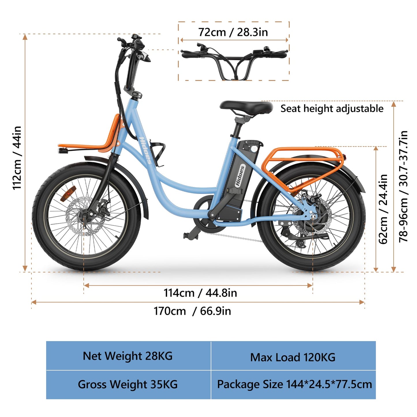 Hidoes C6 City Electric Bike