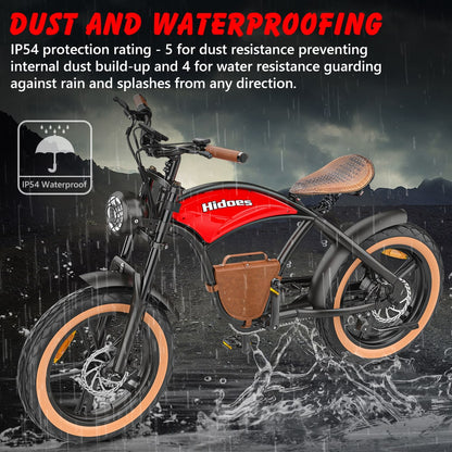 Hidoes B10 Cowboy Fat Tire Electric Bike