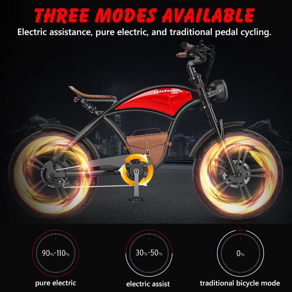 Hidoes B10 Cowboy Fat Tire Electric Bike