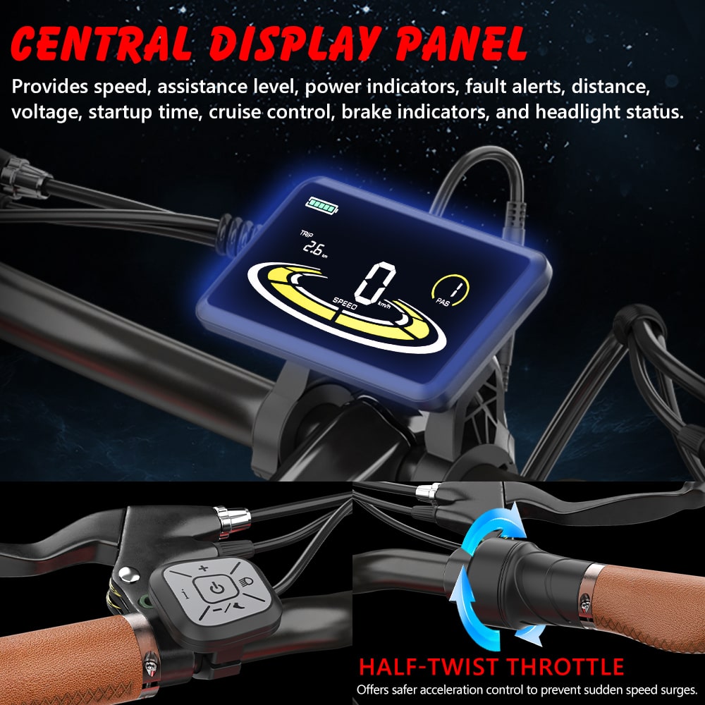 Hidoes B10 Cowboy Fat Tire Electric Bike
