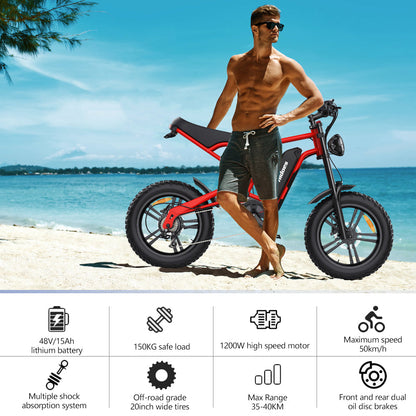 Hidoes B6 Cruiser Electric Bike for Adults