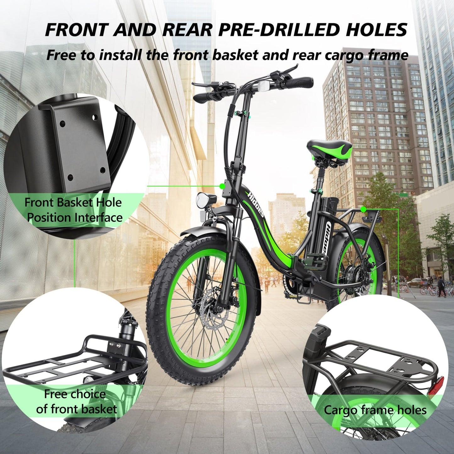 Hidoes C1 Folding Electric Bike for Commuter