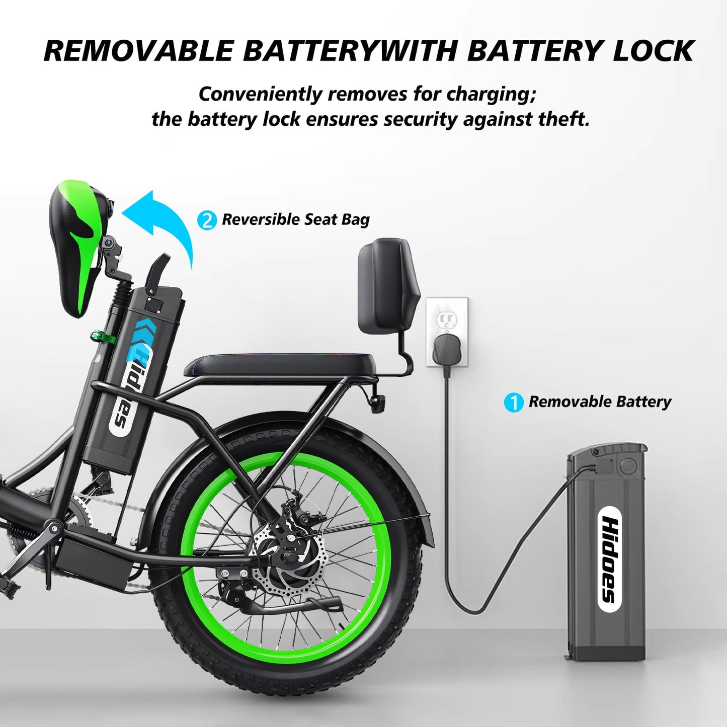 Hidoes C1 Folding Electric Bike for Commuter