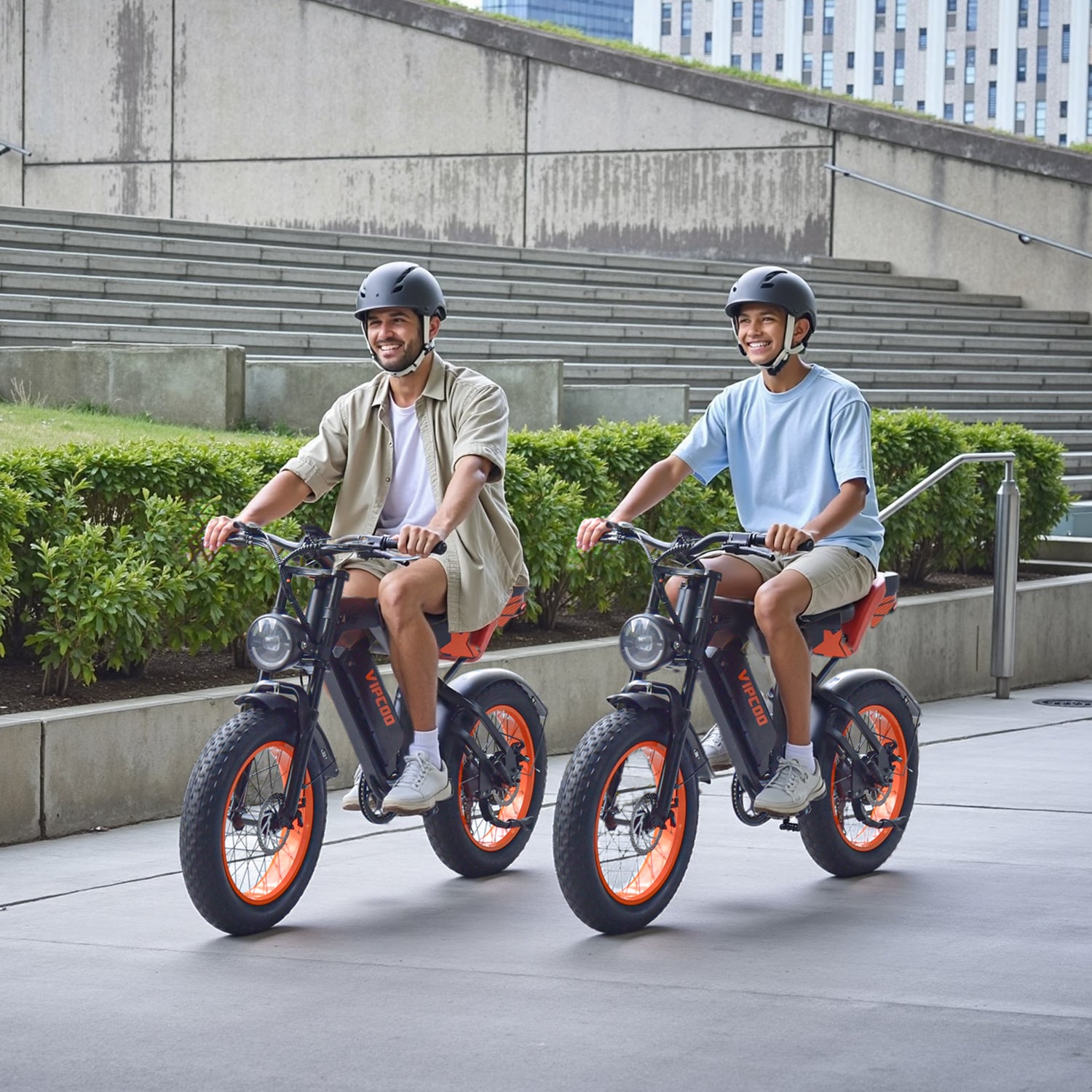 VIPCOO VM6 Fat Tyre Electric Bike For Adults, 750W Motor, 48v 18.2ah battery, max speed 25 mph, pure electric range 30 miles, pedal assist range 47 miles, max load 330 lbs
