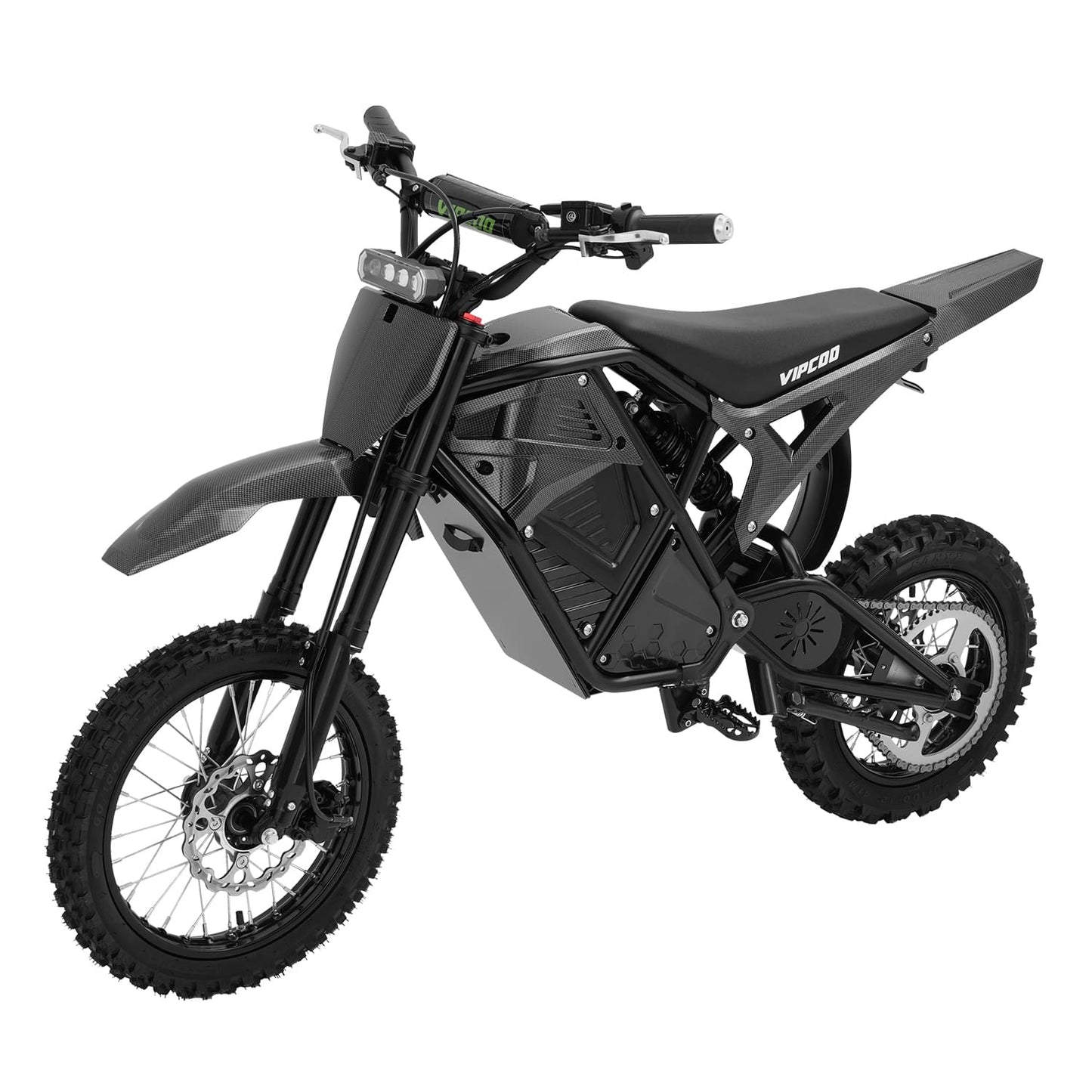 VIPCOO H3 Electric Dirt Bike - Max Speed 39 MPH