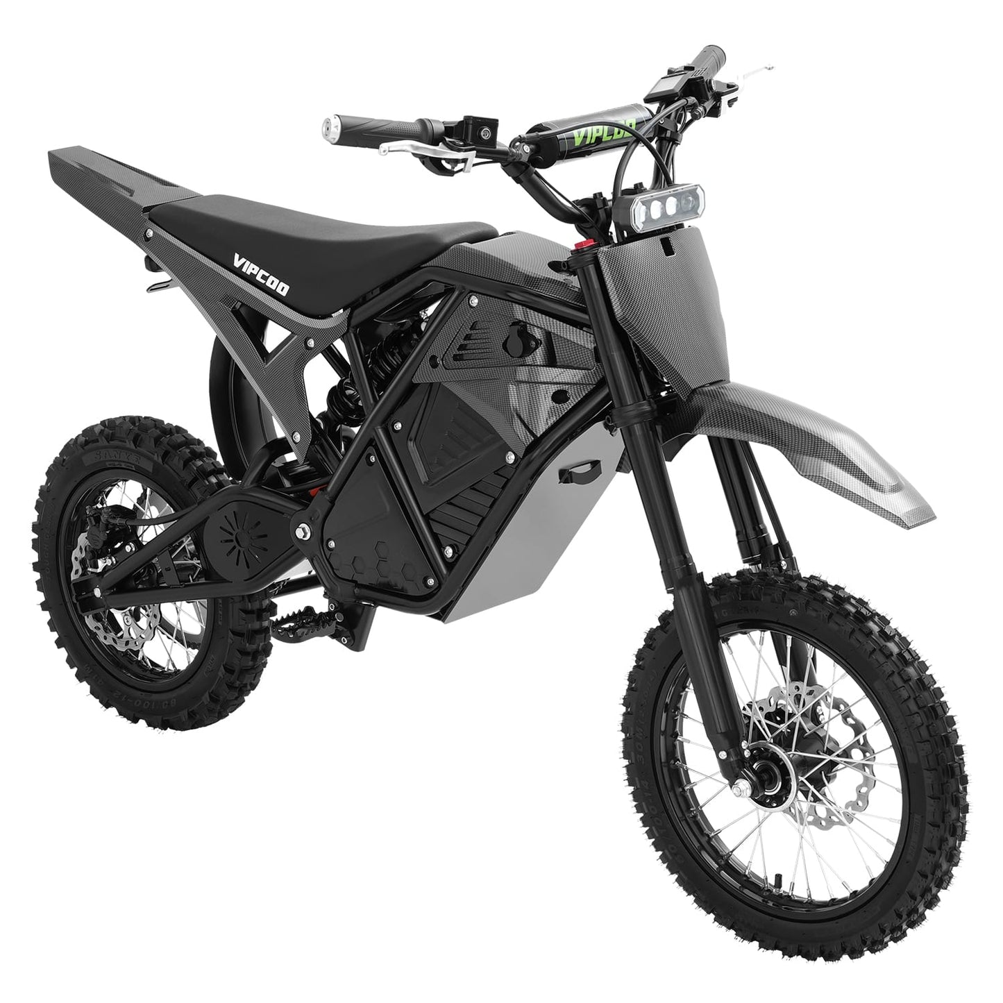 VIPCOO H3 Electric Dirt Bike - Max Speed 39 MPH