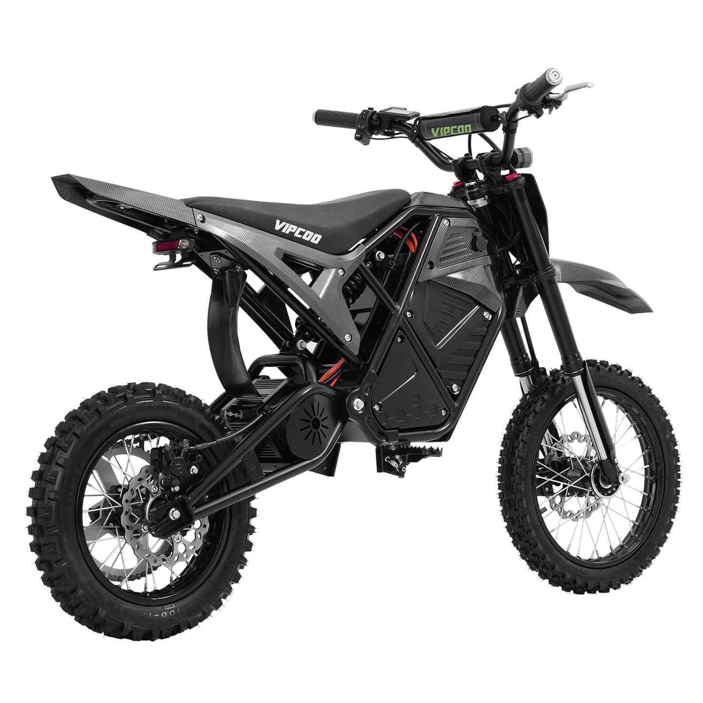 VIPCOO H3 Electric Dirt Bike - Max Speed 39 MPH
