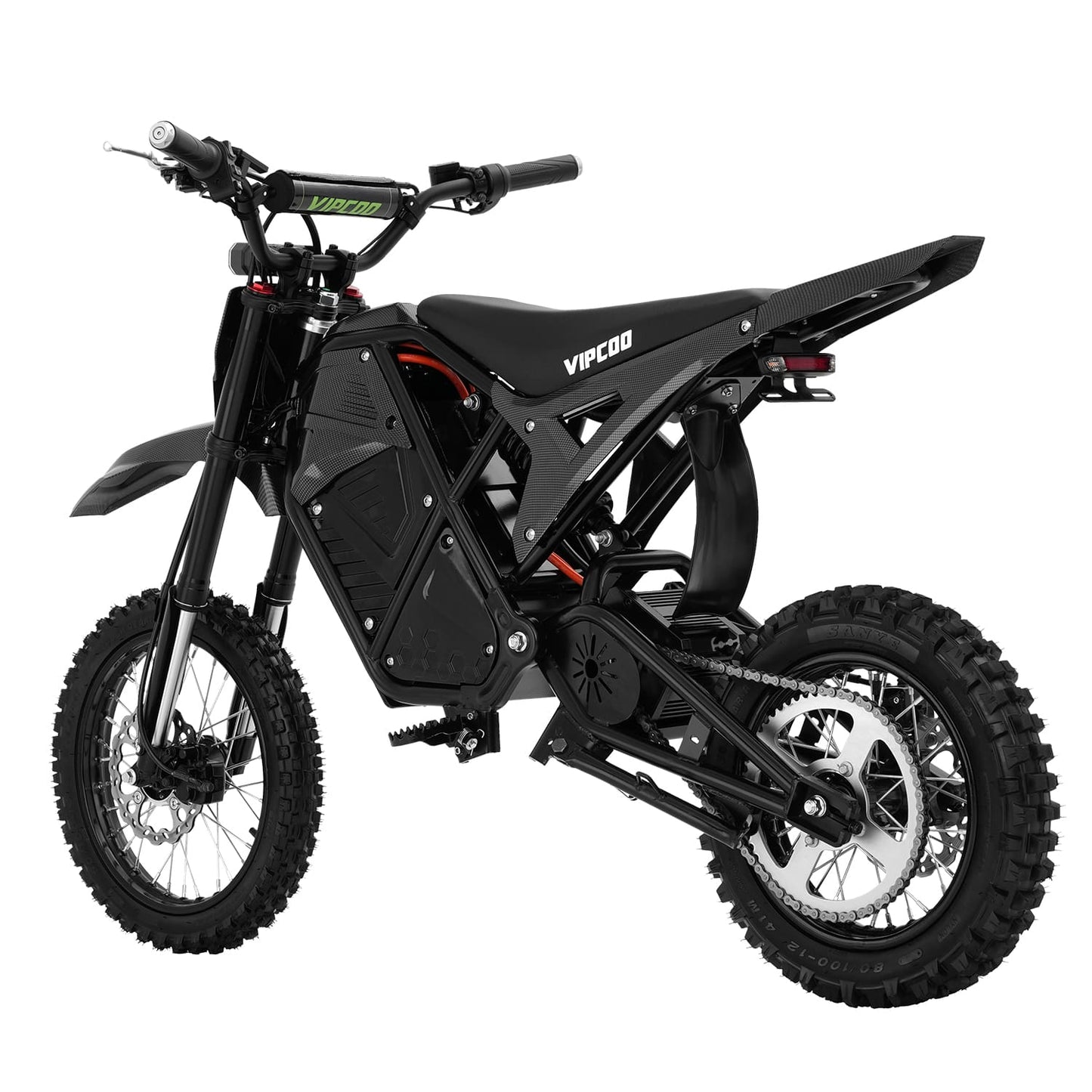VIPCOO H3 Electric Dirt Bike - Max Speed 39 MPH