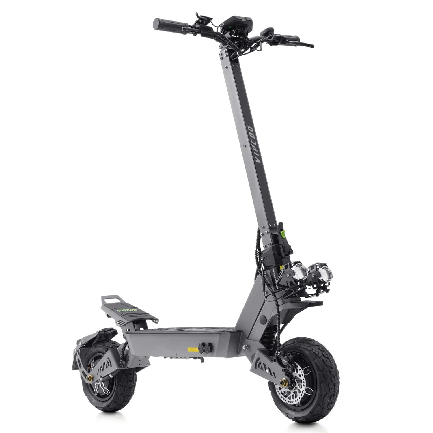 VIPCOO VS9 3600W Dual Motor Off Road Electric Scooter for Adults: Dual 1800W Motors, 60V 26Ah Battery, 40 mph Speed, 56 Miles Range, 330 lbs Load