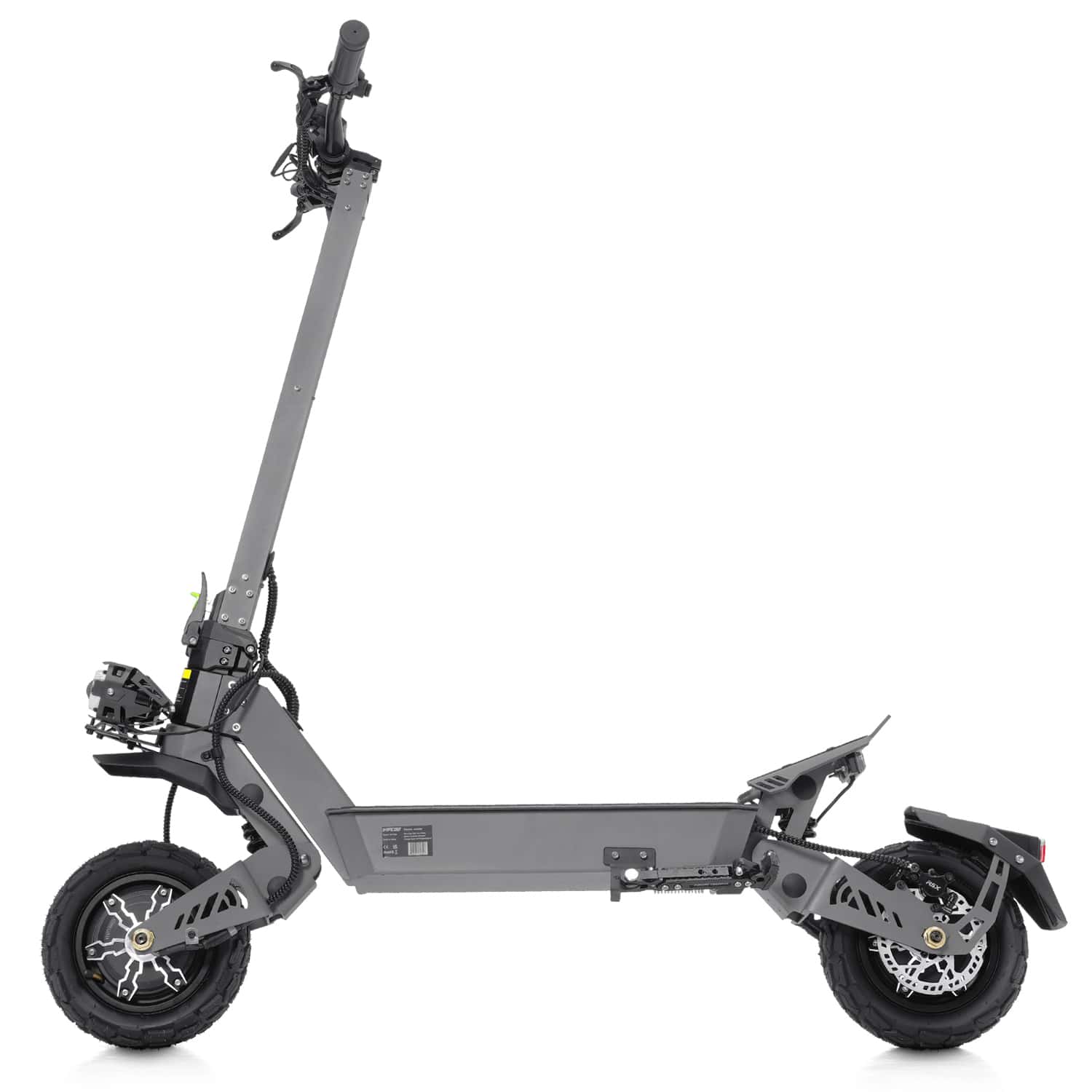 VIPCOO VS9 3600W Dual Motor Off Road Electric Scooter for Adults: Dual 1800W Motors, 60V 26Ah Battery, 40 mph Speed, 56 Miles Range, 330 lbs Load