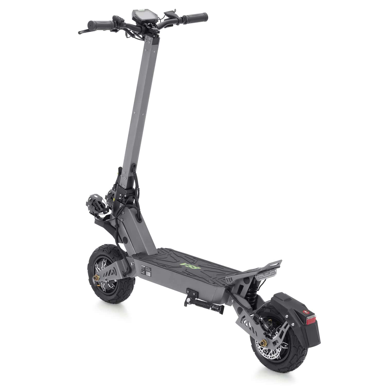 VIPCOO VS9 3600W Dual Motor Off Road Electric Scooter for Adults: Dual 1800W Motors, 60V 26Ah Battery, 40 mph Speed, 56 Miles Range, 330 lbs Load