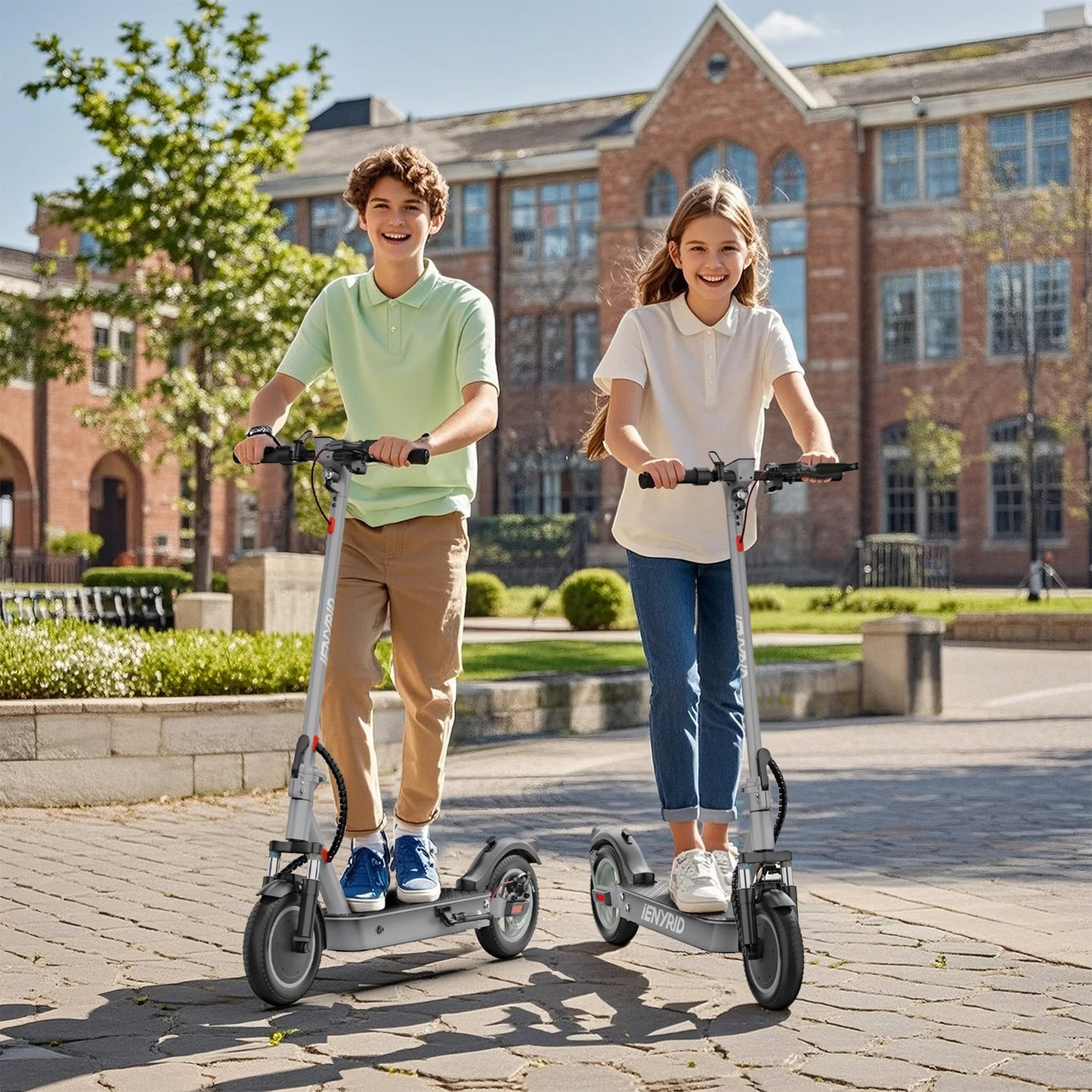 iENYRID M1 500W folding electric scooter for commuting, 450Wh Battery, Max Speed 22Mph, 15-22 Mi Distance, Max Load 265 Lbs, Smart APP control