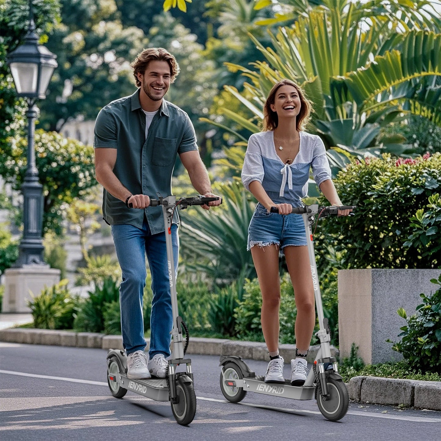 iENYRID M1 500W folding electric scooter for commuting, 450Wh Battery, Max Speed 22Mph, 15-22 Mi Distance, Max Load 265 Lbs, Smart APP control
