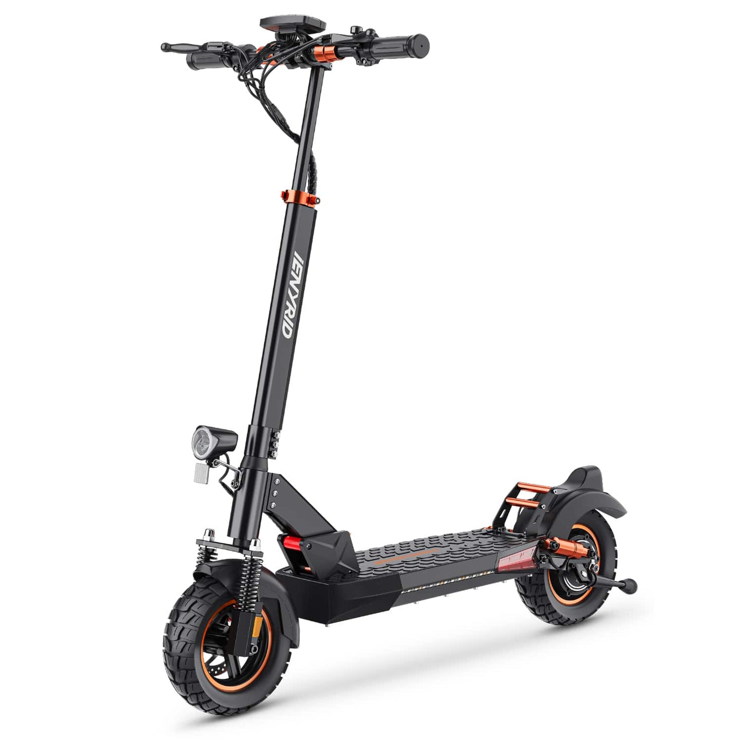 iENYRID M4 Pro S is folding electric scooter with advanced braking, dual suspension, and full safety lighting—ideal for teens and commuters.
