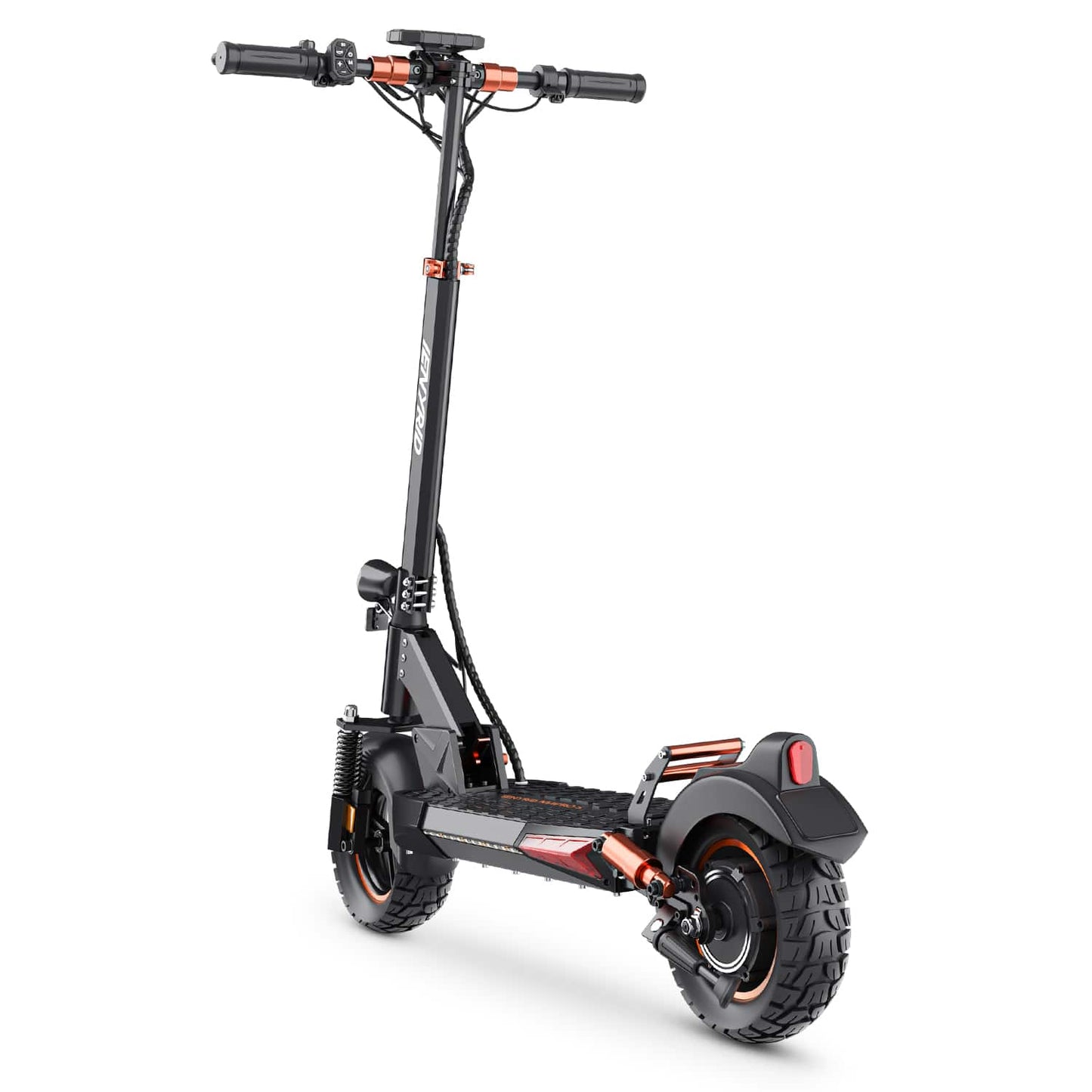 iENYRID M4 Pro S is folding electric scooter with advanced braking, dual suspension, and full safety lighting.
