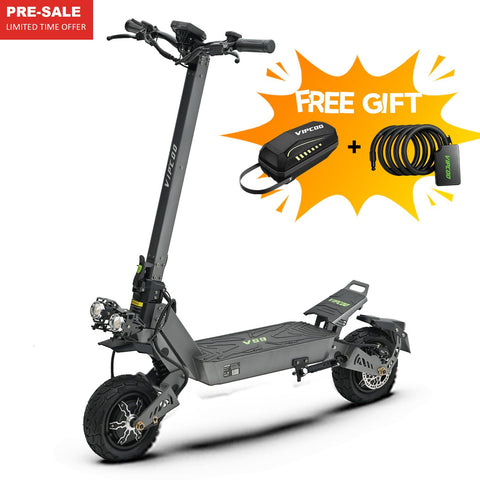 Pre-Sale VIPCOO VS9 Dual Motor Electric Scooter | 3600W, 40 mph, 56 Mile Range